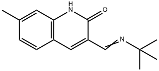 2(1H)-Quinolinone,3-[[(1,1-dimethylethyl)imino]methyl]-7-methyl-(9CI),578752-46-2,结构式