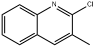 2-氯-3-甲基喹啉 结构式