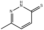 3-巯基-6-甲基哒嗪 结构式