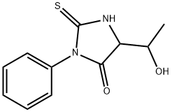 苯基硫代乙内酰脲-苏氨酸, 5789-21-9, 结构式