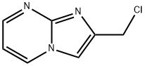 2-(クロロメチル)イミダゾ[1,2-A]ピリミジン 化学構造式