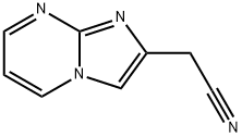 2-(iMidazo[1,2-a]pyrazin-2-yl)acetonitrile Struktur