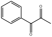 1-フェニル-1,2-プロパンジオン 化学構造式