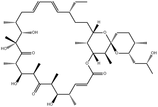 寡霉素A, 579-13-5, 结构式