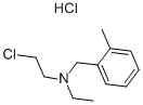 XYLAMINE 盐酸盐, 57913-68-5, 结构式