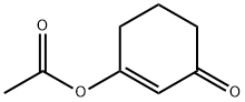 3-ACETOXY-2-CYCLOHEXEN-1-ONE 化学構造式