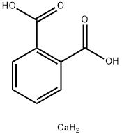 フタル酸カルシウム水和物 化学構造式