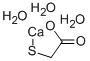 CALCIUM THIOGLYCOLATE TRIHYDRATE Struktur