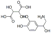 Noradrenaline hydrotartrate Structure