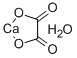 しゅう酸カルシウム·水和物 化学構造式