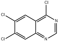 4,6,7-TRICHLOROQUINAZOLINE Struktur