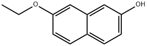7-エトキシ-2-ナフタレノール 化学構造式