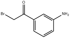 1-(3-氨基苯基)-2-溴乙烷-1-酮 结构式