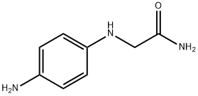 2-[(4-aminophenyl)amino]acetamide Struktur