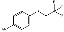 4-(2,2,2-トリフルオロエトキシ)アニリン 化学構造式