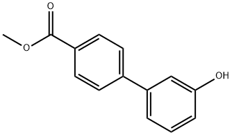 3'-HYDROXYBIPHENYL-4-CARBOXYLIC ACID METHYL ESTER Struktur