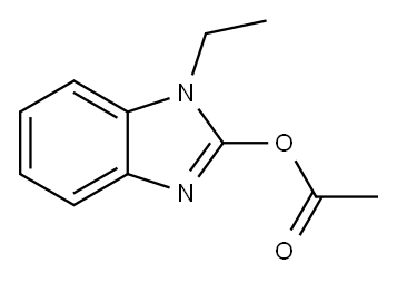 1H-Benzimidazol-2-ol,1-ethyl-,acetate(ester)(9CI),579515-36-9,结构式