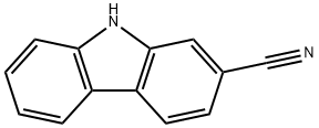 9H-咔唑-2-甲腈, 57955-18-7, 结构式