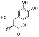 3-hydroxy-L-tyrosine hydrochloride Struktur