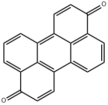 3,9-Perylenedione,5796-92-9,结构式