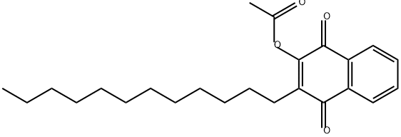 灭螨醌 结构式