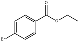 Ethyl 4-bromobenzoate Struktur
