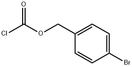 p-Bromobenzyl Chloroformate 化学構造式