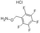 O-(2,3,4,5,6-PENTAFLUOROBENZYL)HYDROXYLAMINE HYDROCHLORIDE Structure