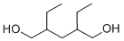 2,4-二乙基-1,5-戊二醇, 57987-55-0, 结构式
