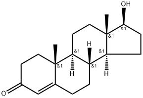 睾酮,58-22-0,结构式
