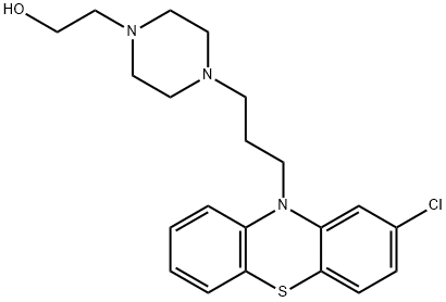 ペルフェナジン 化学構造式