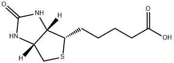 维生素7,58-85-5,结构式
