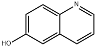 6-キノリノール 化学構造式