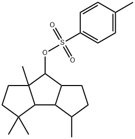 Decahydro-3,3,4,7a-tetramethyl-1H-cyclopenta[a]pentalen-7-ol (4-methylbenzenesulfonate) Struktur
