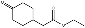 ethyl 4-oxocyclohexaneacetate Struktur