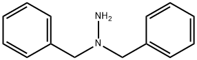 N,N-ジベンジルヒドラジン 化学構造式