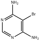5-bromo-4,6-diaminopyrimidine Structure