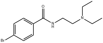 4-bromo-N-[2-(diethylamino)ethyl]benzamide Structure