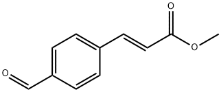 (E)-3-(4-醛基苯基)丙烯酸甲酯,58045-41-3,结构式