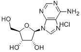 腺苷盐酸盐, 58056-57-8, 结构式