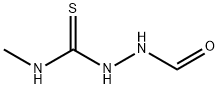 2-FORMYL-N-METHYL(HYDRAZINE-1-CARBOTHIOAMIDE) Structure