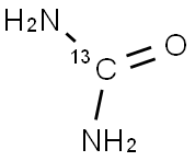 尿素-13C,58069-82-2,结构式