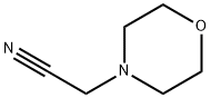 モルホリノアセトニトリル 化学構造式