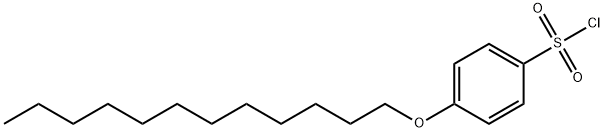 4-ドデシルオキシベンゼンスルホニルクロリド 化学構造式