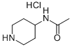 N-(PIPERIDIN-4-YL)ACETAMIDE HYDROCHLORIDE Struktur