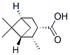 (1R,2R,3R,5S)-2,6,6-三甲基双环[3.1.1]庚烷-3-甲酸, 58096-29-0, 结构式