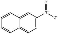 2-ニトロナフタレン 化学構造式