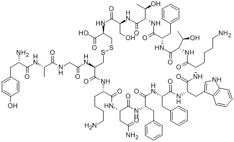 TYR-ALA-GLY-CYS-LYS-ASN-PHE-PHE-TRP-LYS-THR-PHE-THR-SER-CYS Struktur