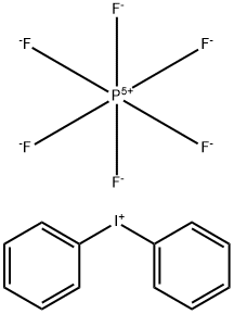 二苯基碘六氟磷酸盐, 58109-40-3, 结构式