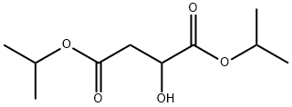Butanedioic acid, hydroxy-, bis(1-Methylethyl) ester Structure